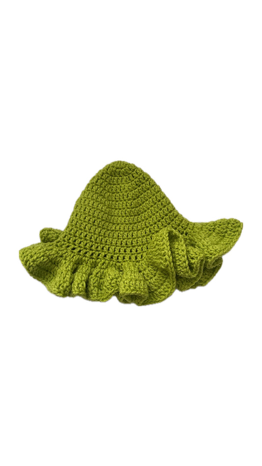 KEY LIME ruffle hat